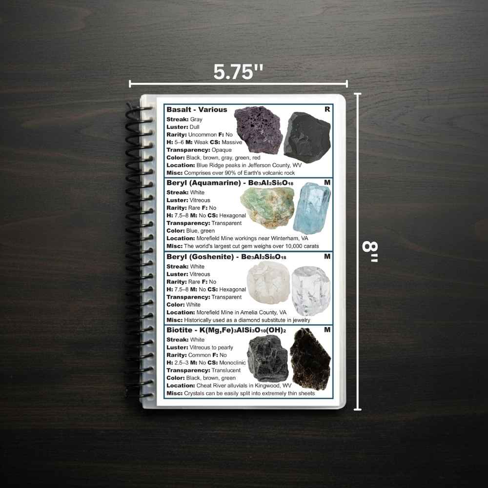 Virginia and West Virginia Rocks and Minerals Field Guide