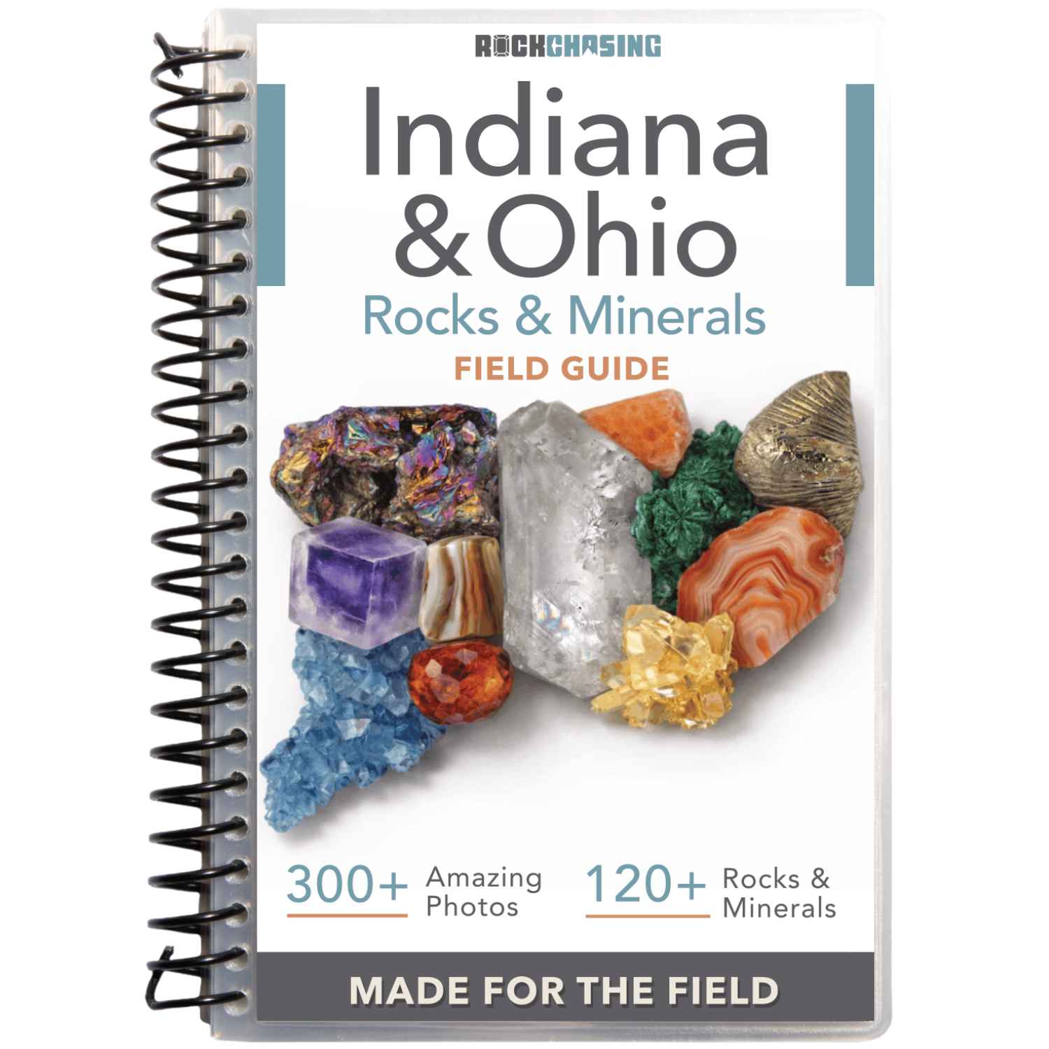 Cover of the Ohio and Indiana Rocks and Minerals Field Guide