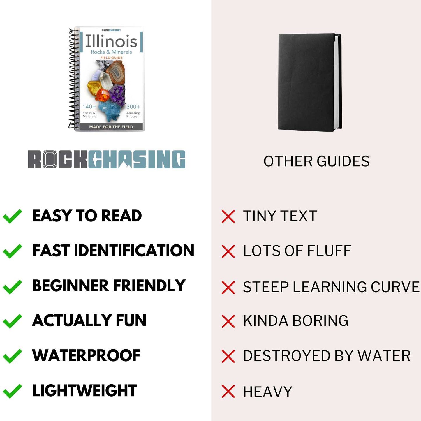 Illinois Rocks and Minerals Field Guide