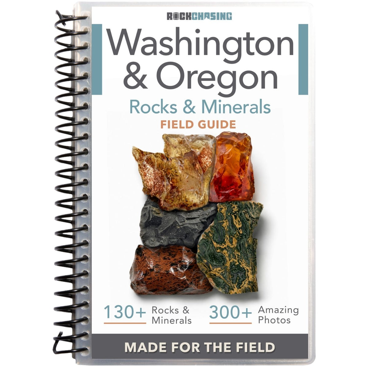 Cover of the Washington and Oregon Rocks and Minerals Field Guide