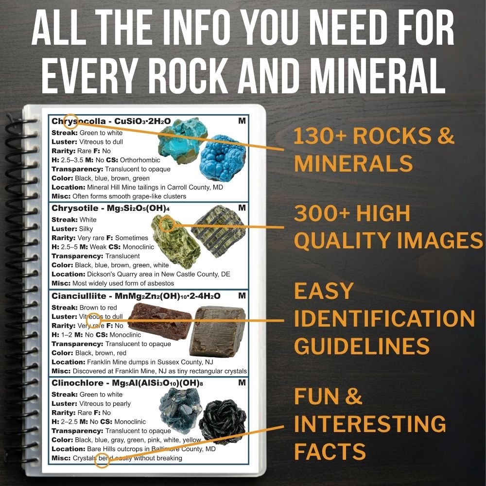 New Jersey, Delaware, and Maryland Rocks and Minerals Field Guide