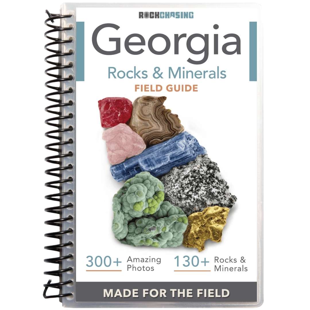 Cover of the Georgia Rocks and Minerals Field Guide