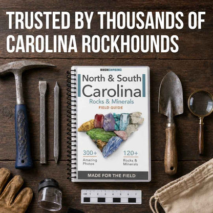 North and South Carolina Rocks and Minerals Field Guide