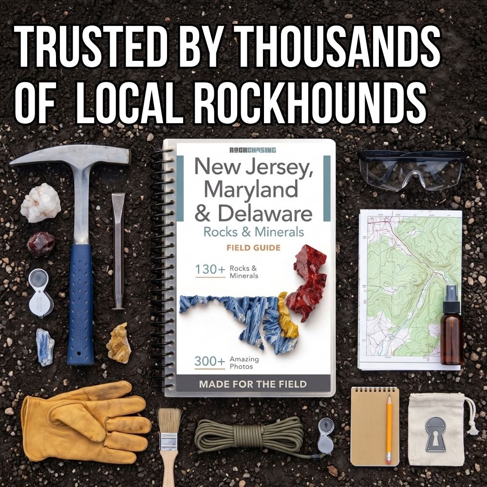 New Jersey, Delaware, and Maryland Rocks and Minerals Field Guide