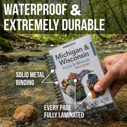 Michigan and Wisconsin Rocks And Minerals Field Guide