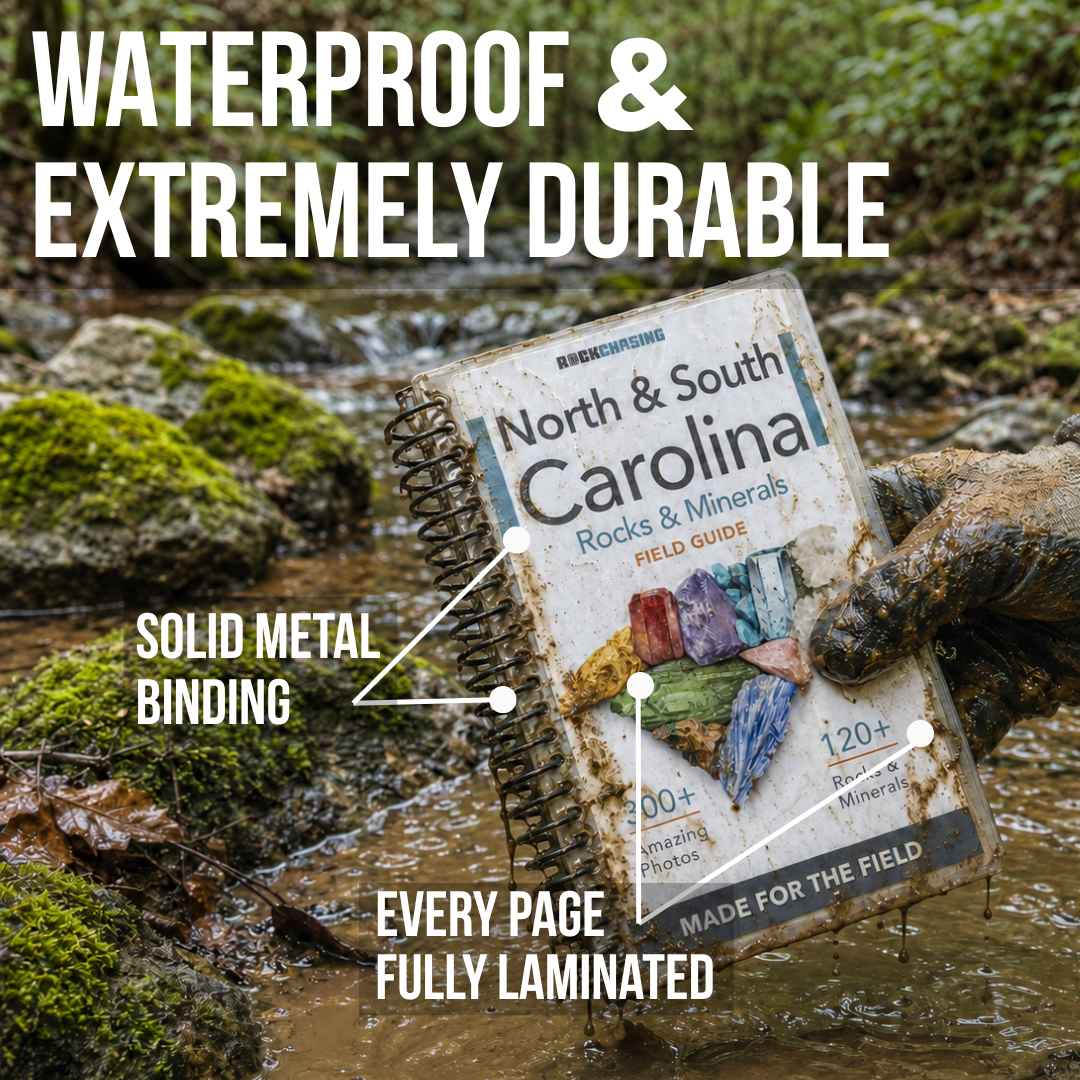 North and South Carolina Rocks and Minerals Field Guide